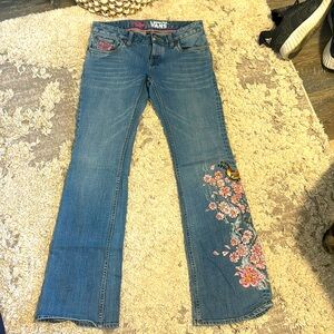 Very old vintage vans jeans